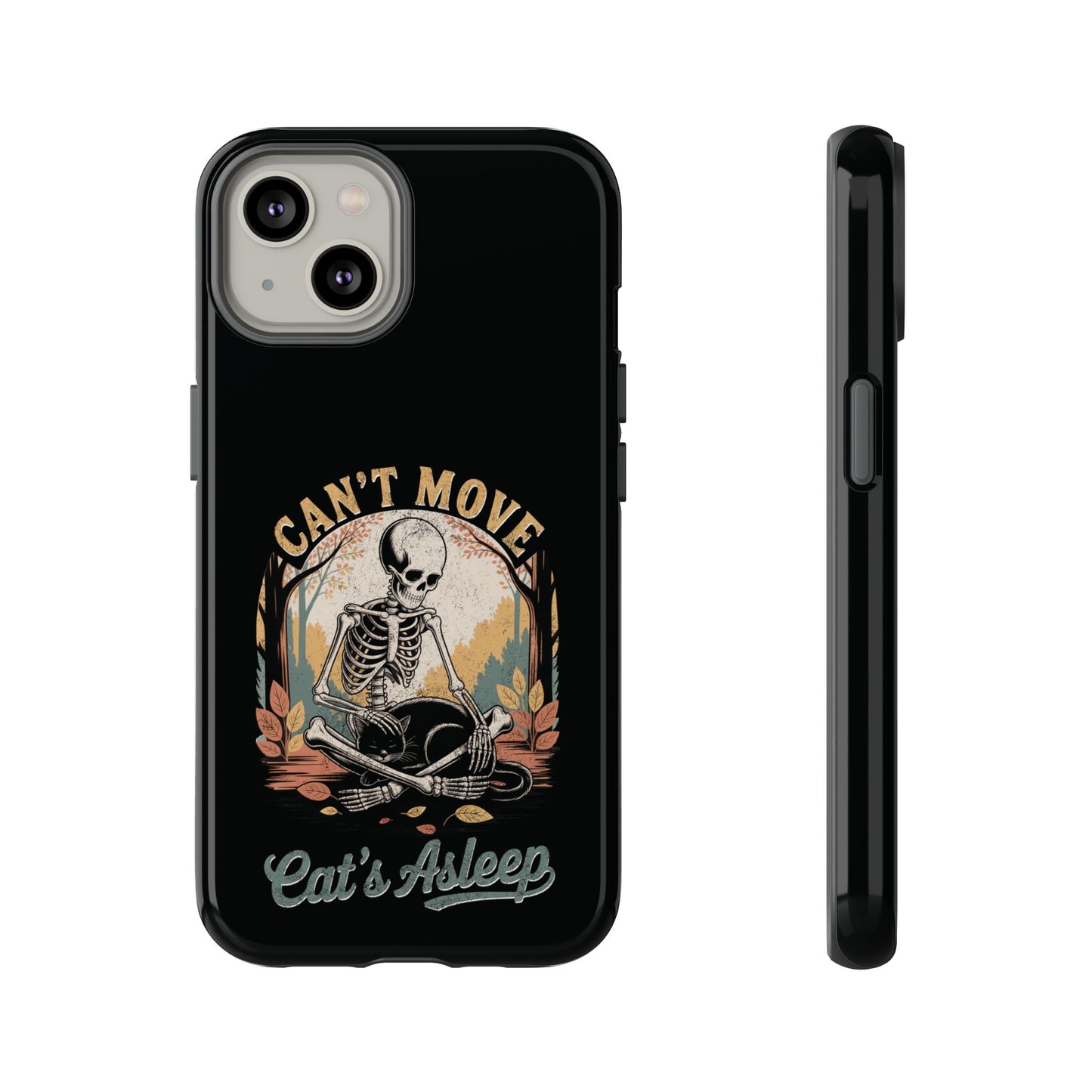 Can’t Move, Cat’s Asleep - Phone Case