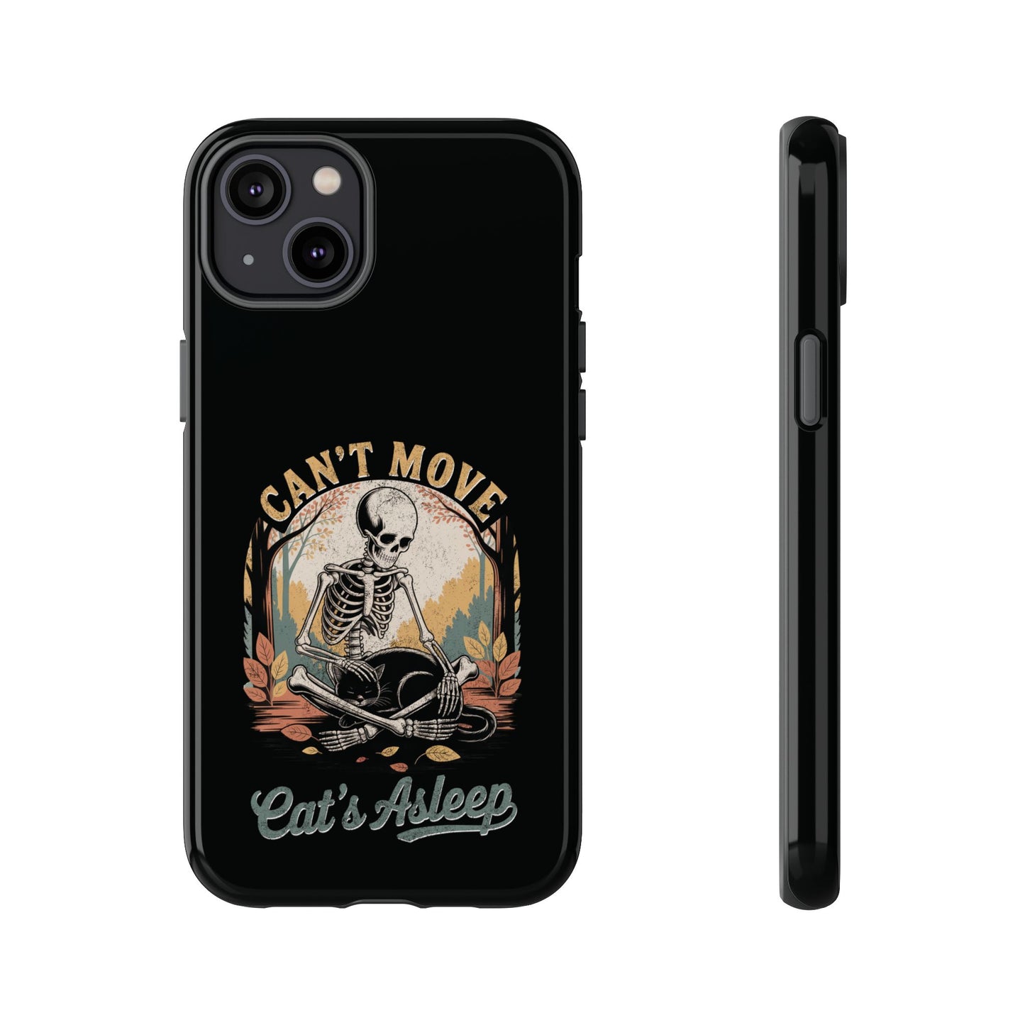 Can’t Move, Cat’s Asleep - Phone Case