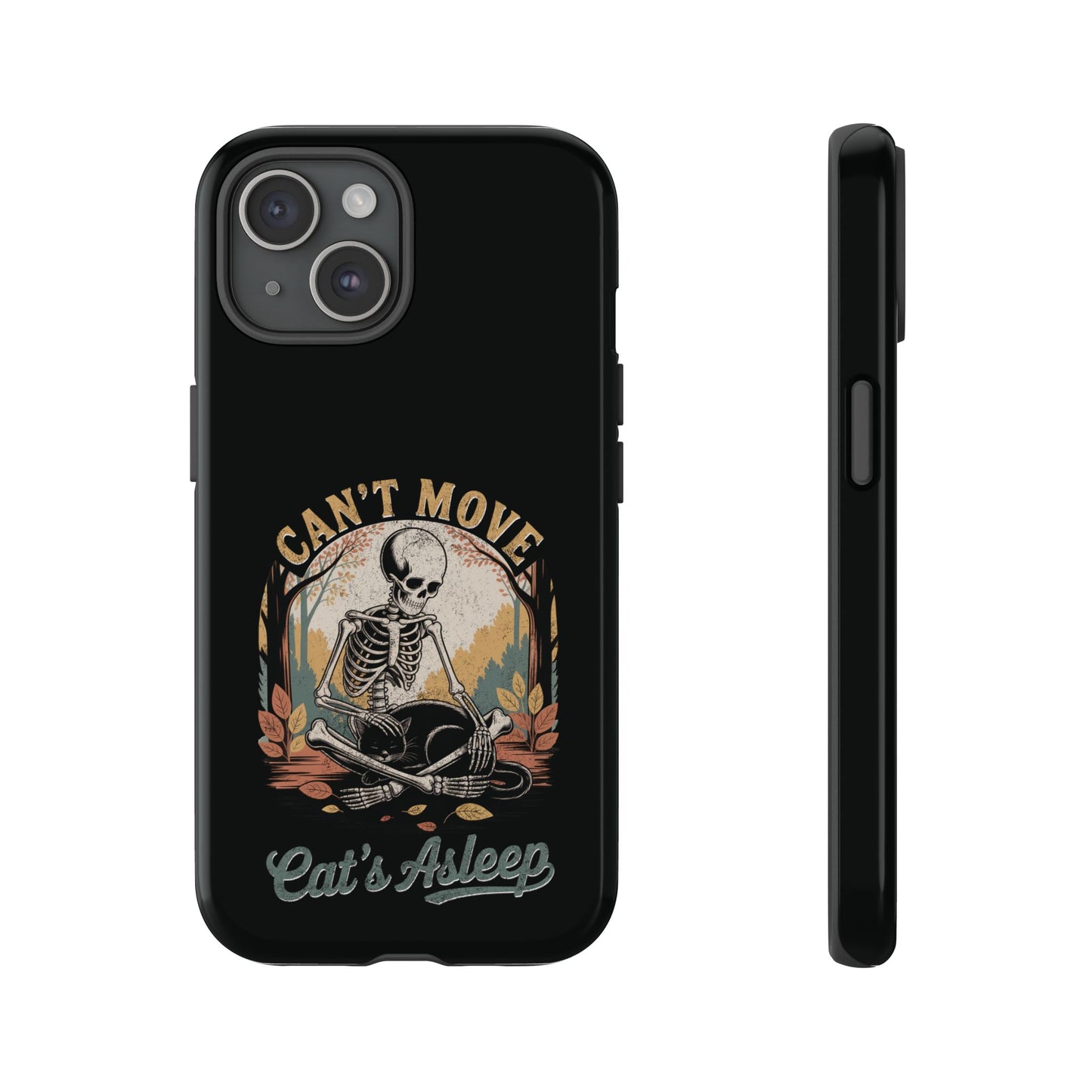 Can’t Move, Cat’s Asleep - Phone Case