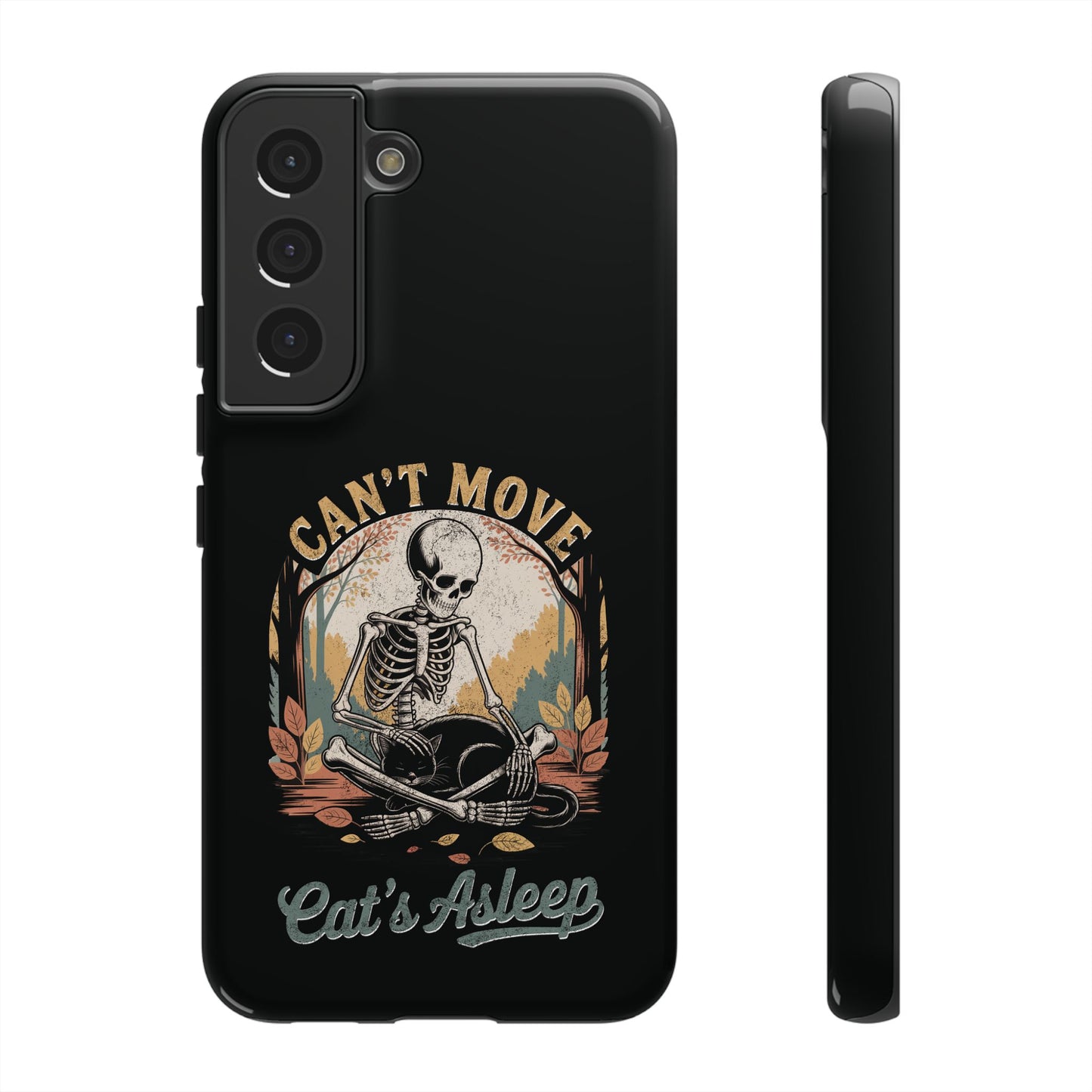 Can’t Move, Cat’s Asleep - Phone Case