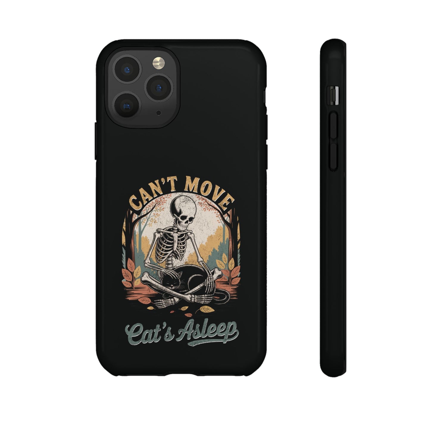 Can’t Move, Cat’s Asleep - Phone Case