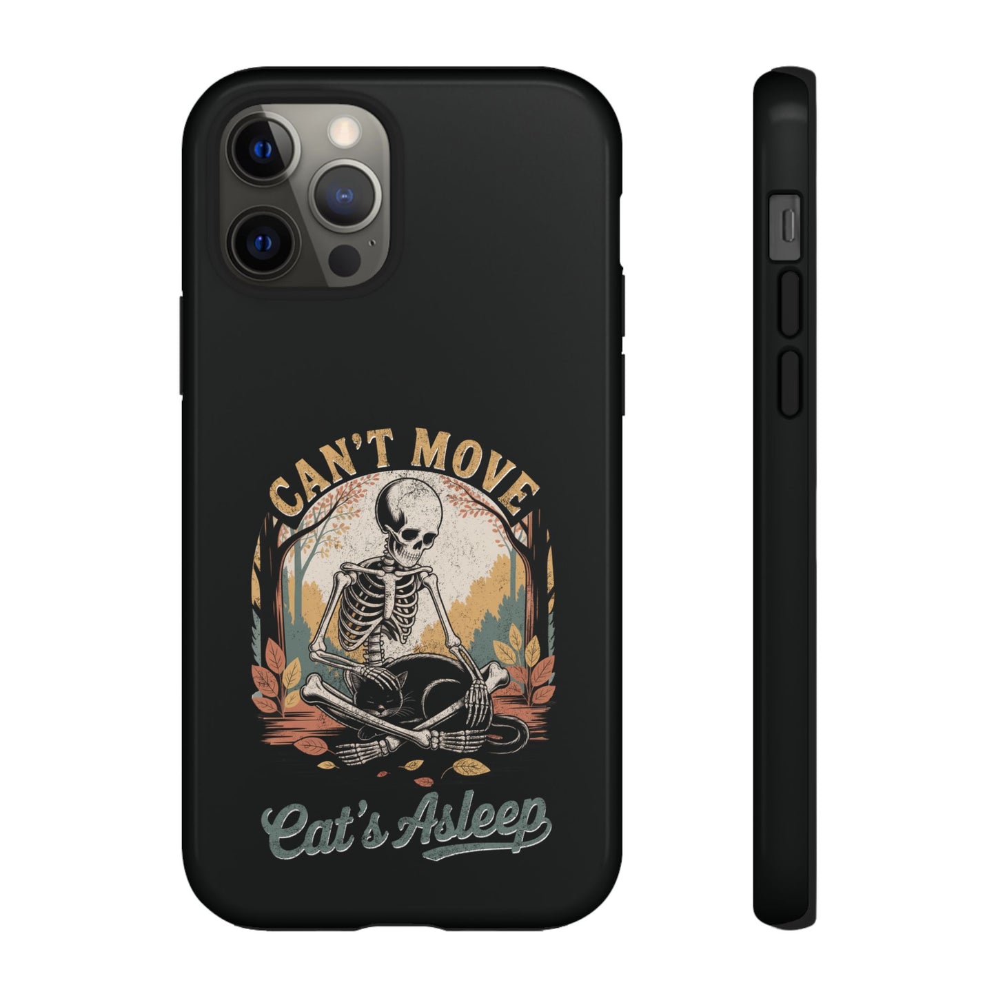 Can’t Move, Cat’s Asleep - Phone Case