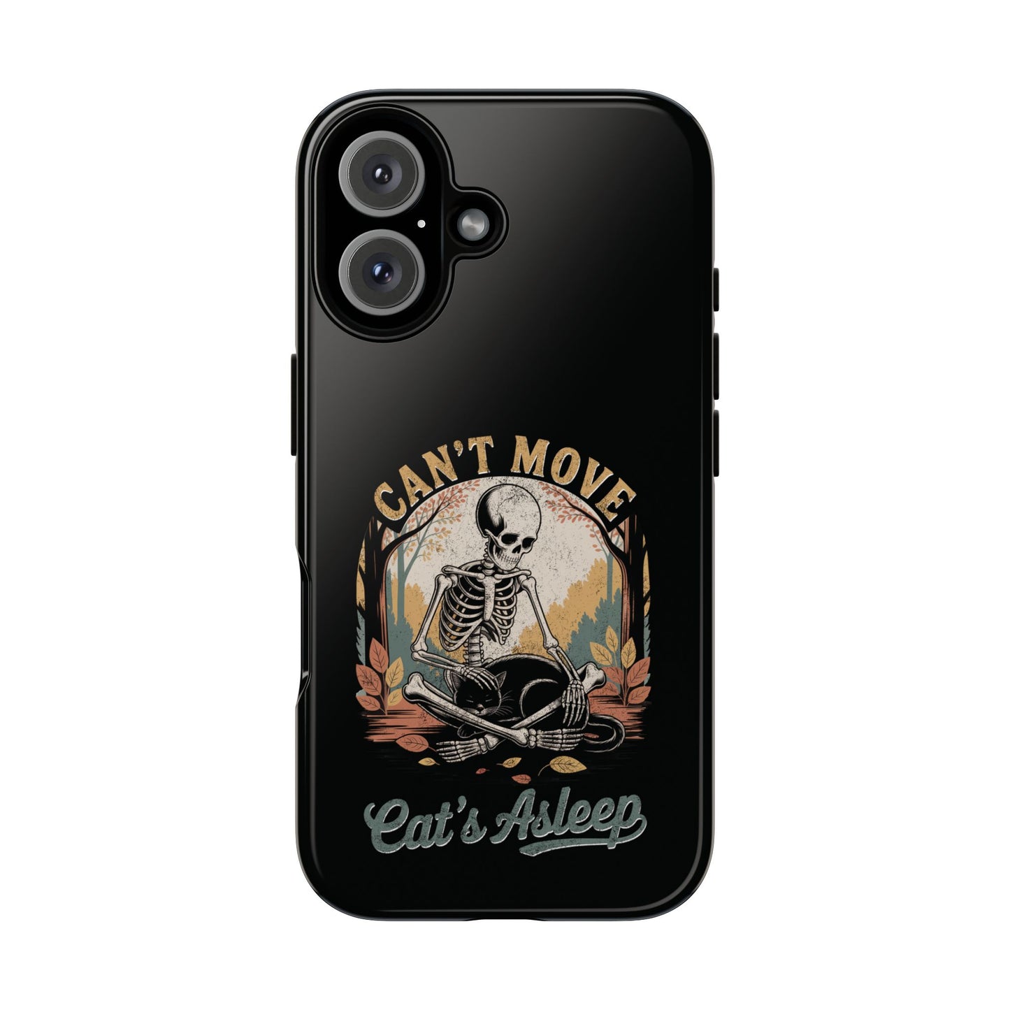 Can’t Move, Cat’s Asleep - Phone Case