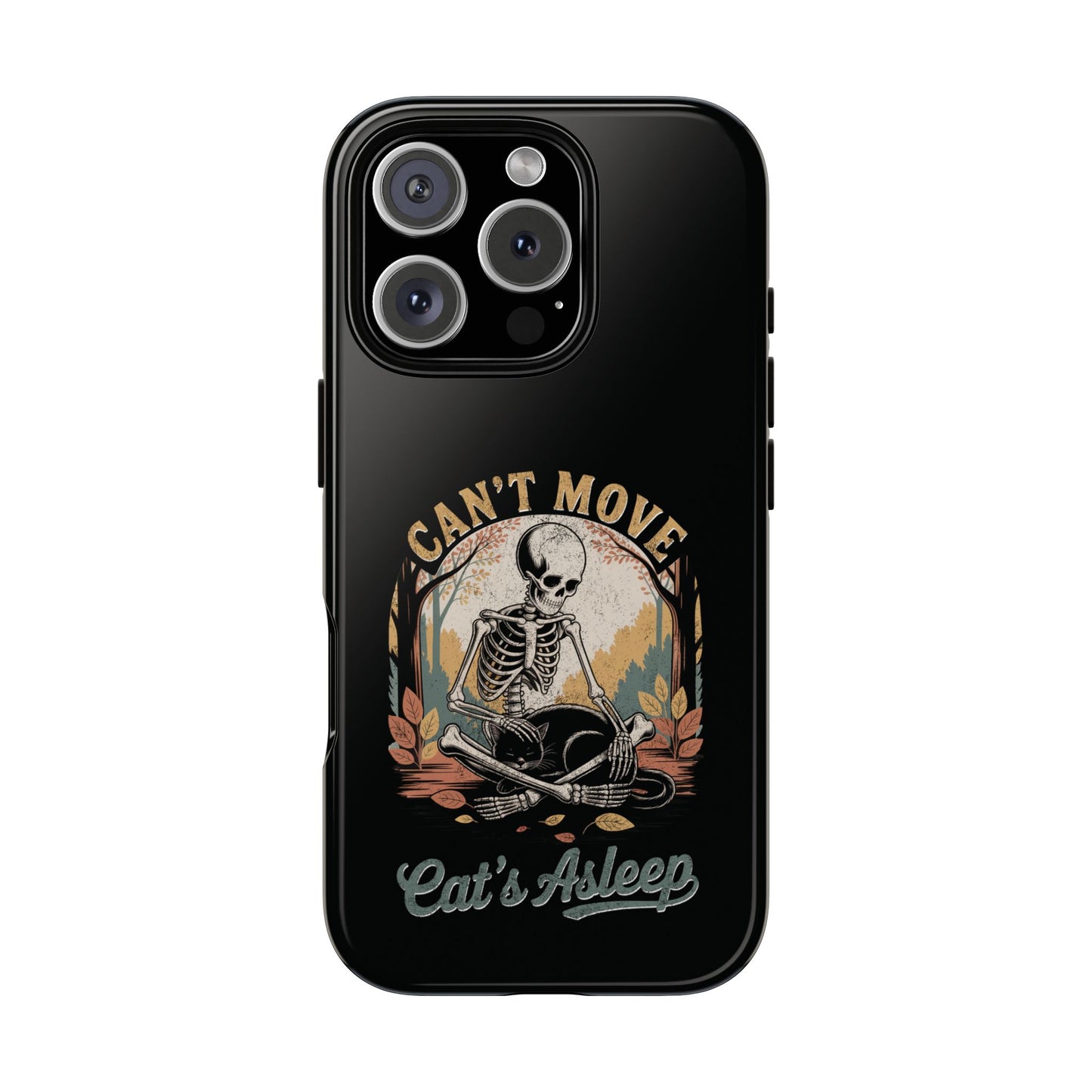 Can’t Move, Cat’s Asleep - Phone Case