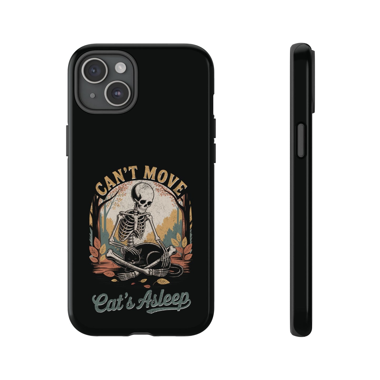 Can’t Move, Cat’s Asleep - Phone Case