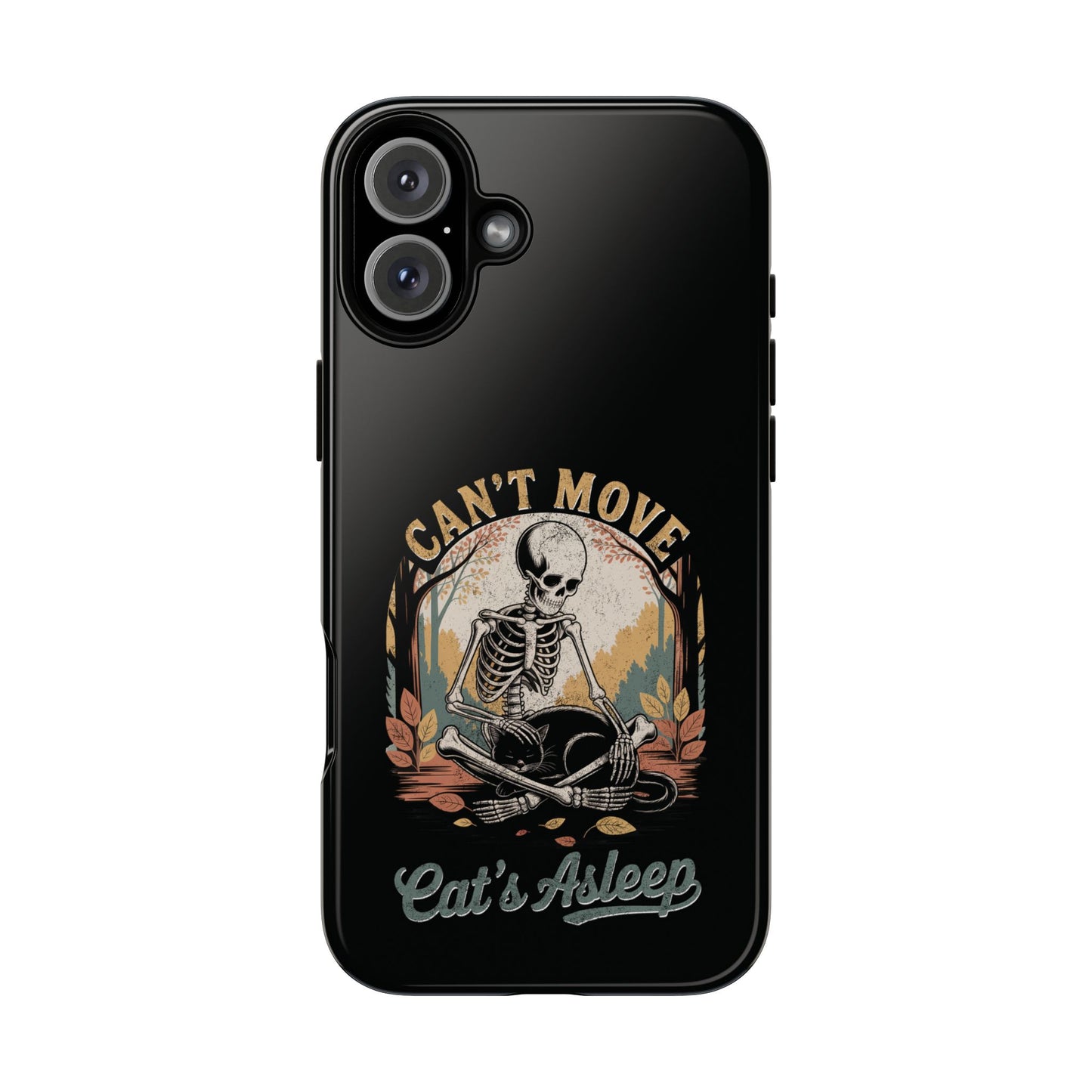 Can’t Move, Cat’s Asleep - Phone Case