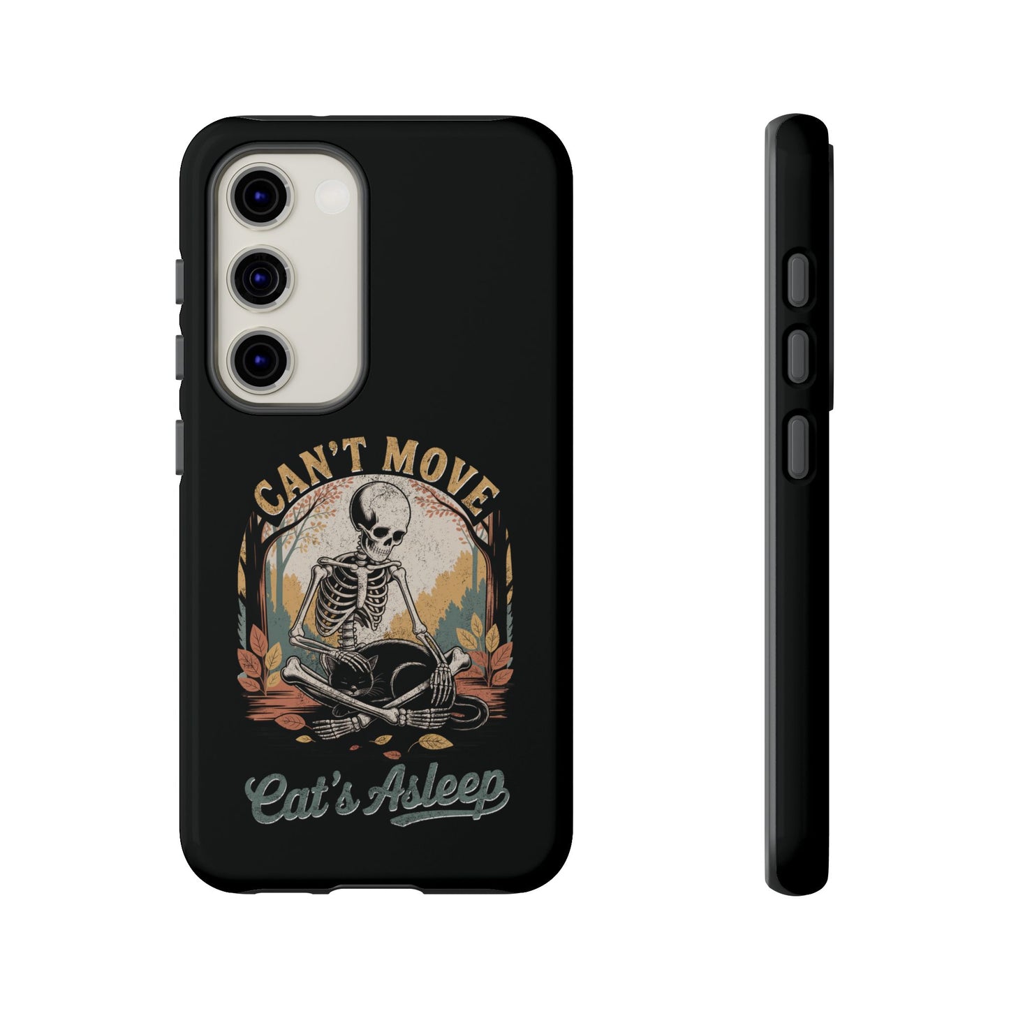Can’t Move, Cat’s Asleep - Phone Case
