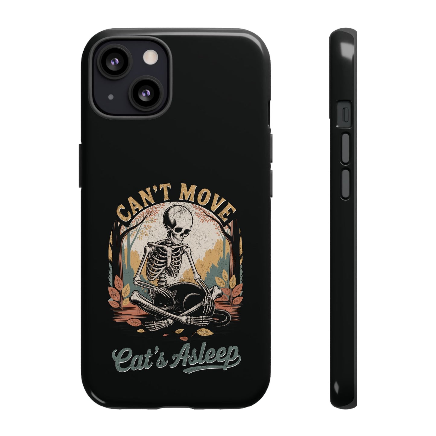 Can’t Move, Cat’s Asleep - Phone Case