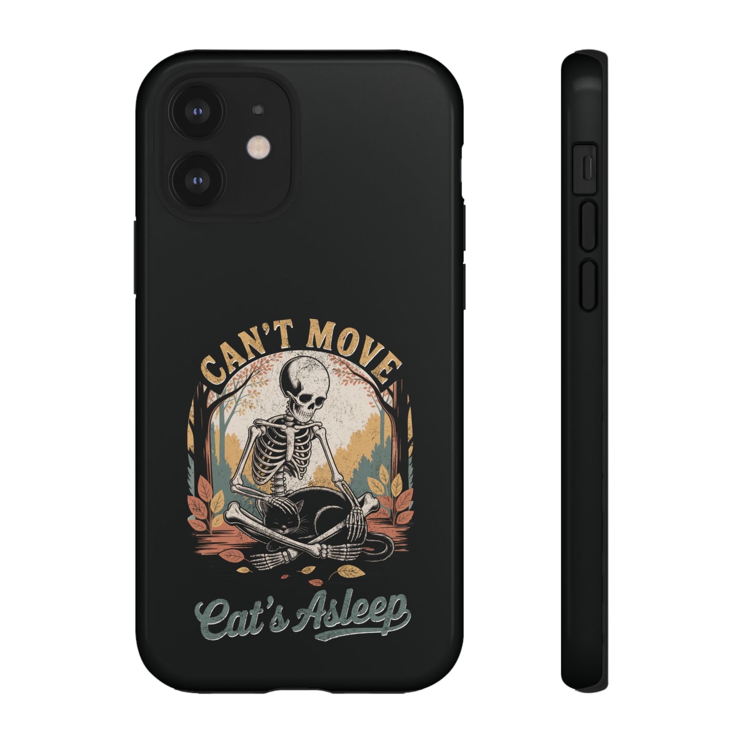 Can’t Move, Cat’s Asleep - Phone Case