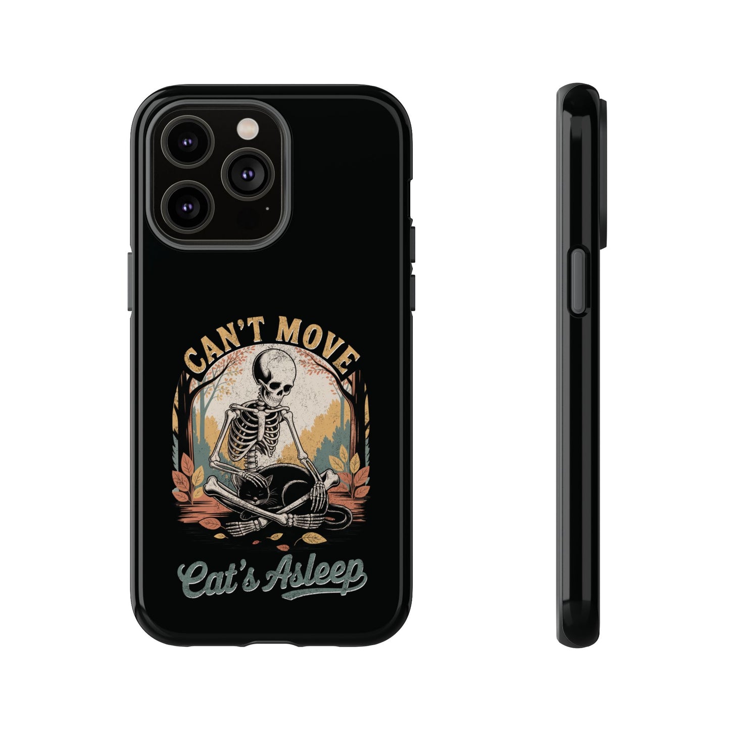 Can’t Move, Cat’s Asleep - Phone Case