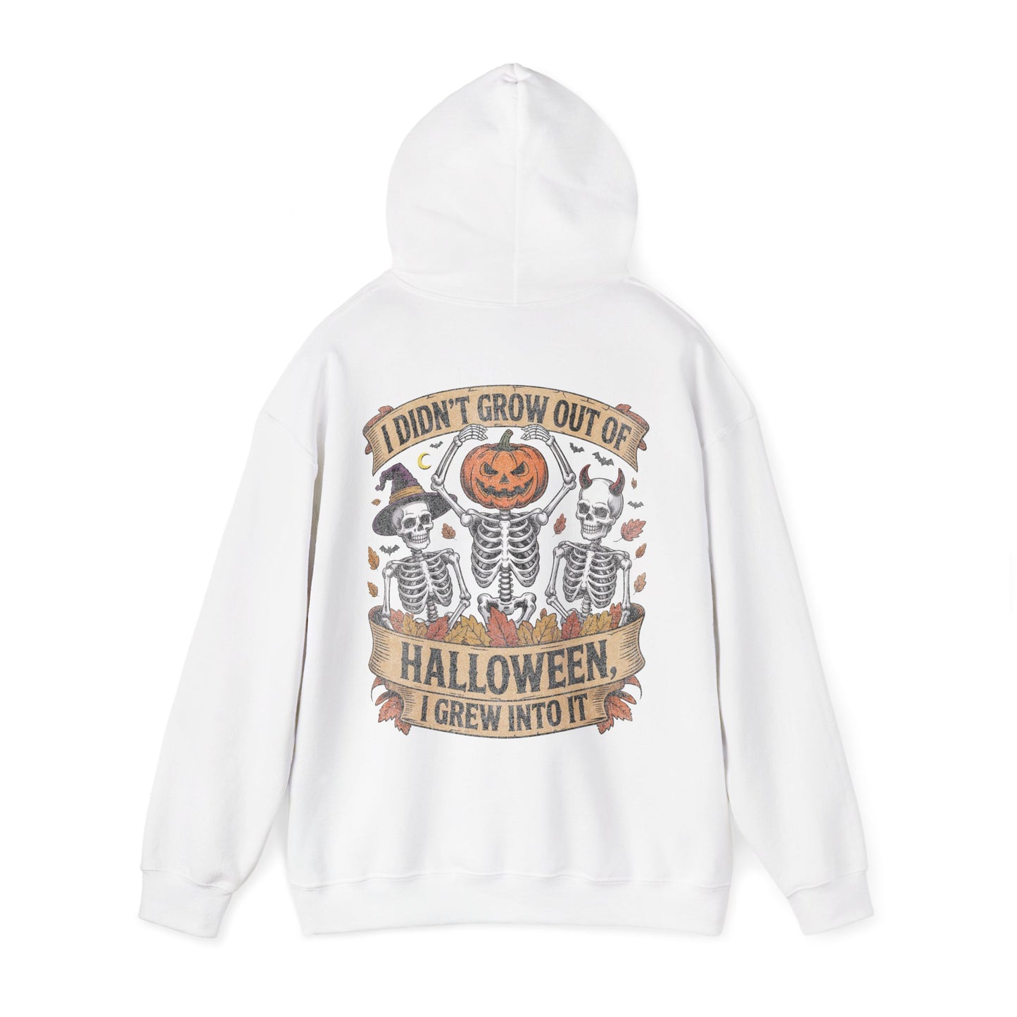 I Didn’t Grow Out of Halloween, I Grew Into It - Unisex Hoodie
