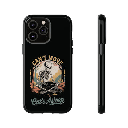 Can’t Move, Cat’s Asleep  - Phone Case